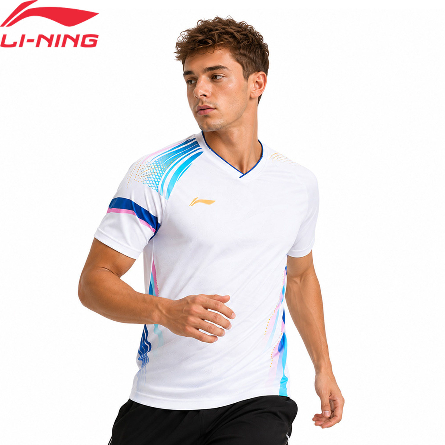 Badminton Rank - Camisa de badminton unissex Li-Ning, à