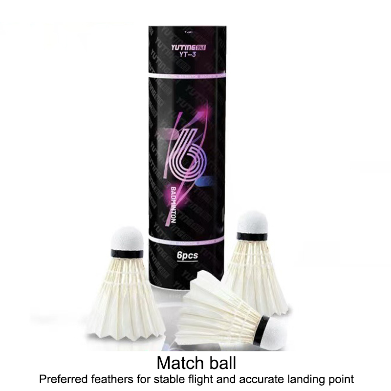 3/6 Peças de Bolas de Badminto - Badminton Shuttlecock avaliação e preço