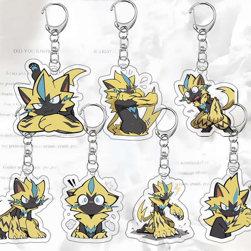 Chaveiro de Acrílico Zeraora V - Badminton Meme avaliação e preço