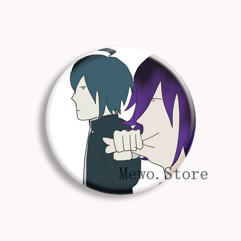 Kokichi ouma shuichi saihara d - Badminton Meme avaliação e preço